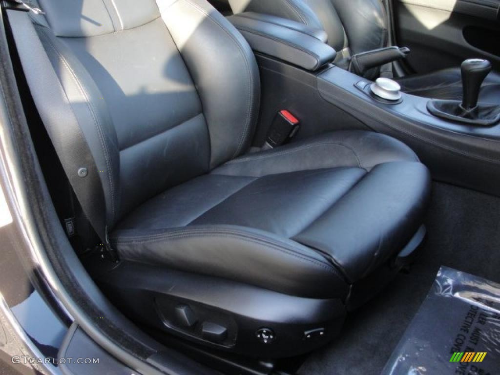 Black Interior 2008 BMW M3 Sedan Photo #46997043