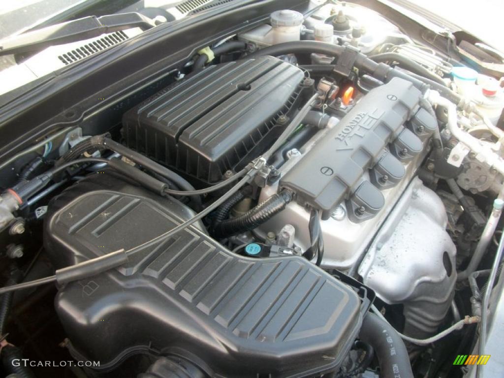 2004 Honda Civic EX Coupe 1.7L SOHC 16V VTEC 4 Cylinder Engine Photo #46997139