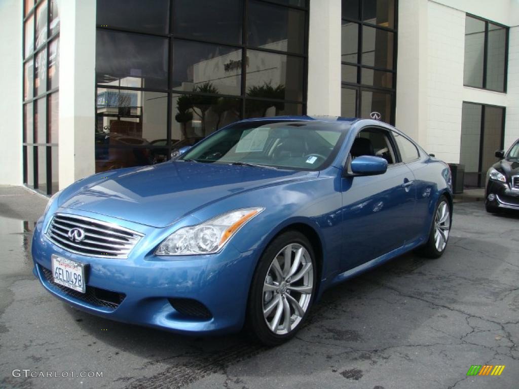Athens Blue 2008 Infiniti G 37 S Sport Coupe Exterior Photo #46997613