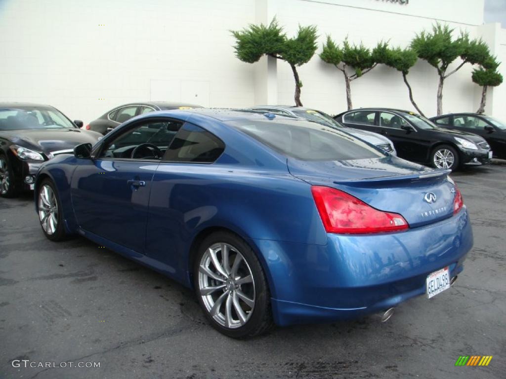 Athens Blue 2008 Infiniti G 37 S Sport Coupe Exterior Photo #46997700