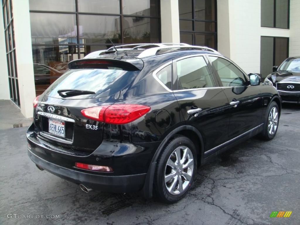Black Obsidian 2008 Infiniti EX 35 Journey AWD Exterior Photo #46998117