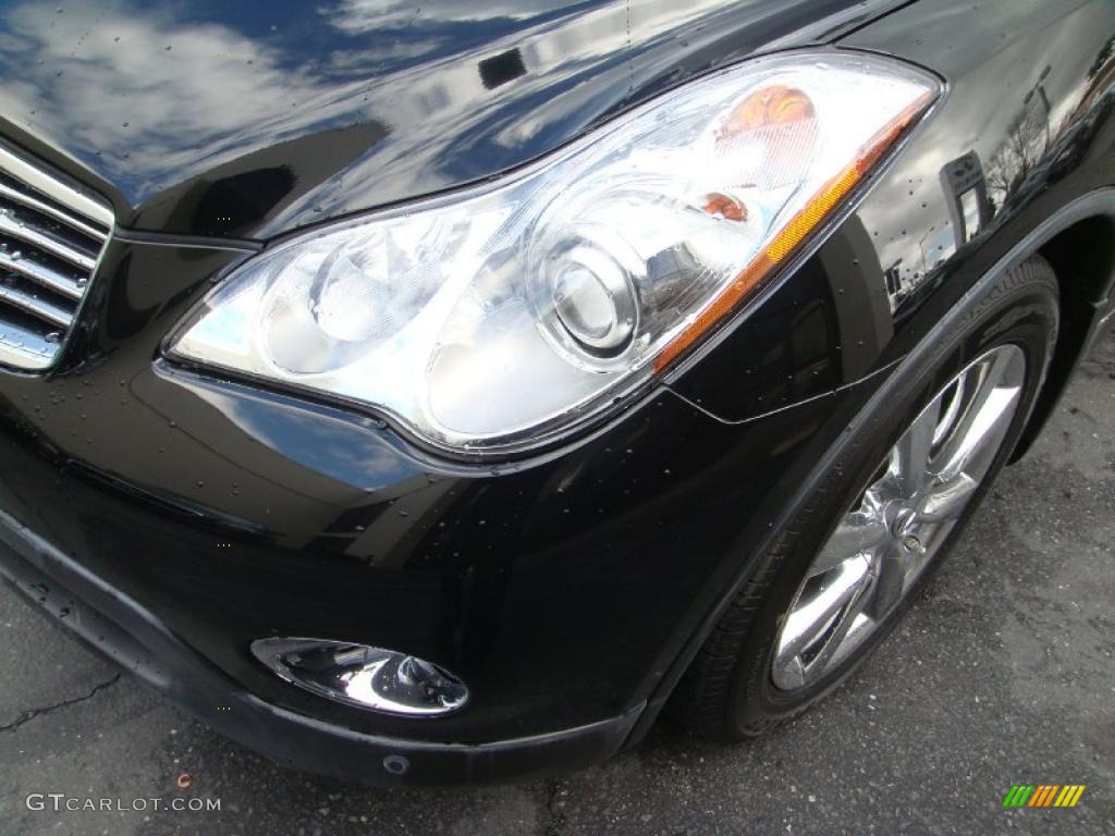 Black Obsidian 2008 Infiniti EX 35 Journey AWD Exterior Photo #46998162