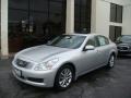 Liquid Platinum Silver 2008 Infiniti G 35 Journey Sedan Exterior