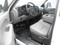 Dark Titanium 2011 GMC Sierra 3500HD Work Truck Regular Cab Chassis Interior Color