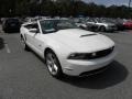 Performance White 2010 Ford Mustang GT Premium Convertible Exterior