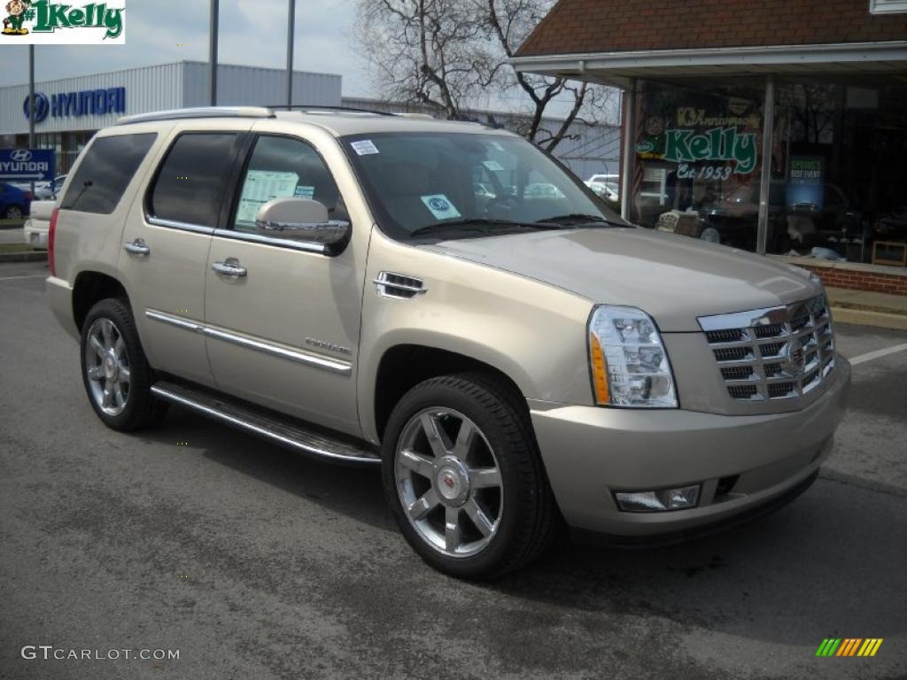 2011 Escalade Luxury AWD - Gold Mist Metallic / Cashmere/Cocoa photo #1