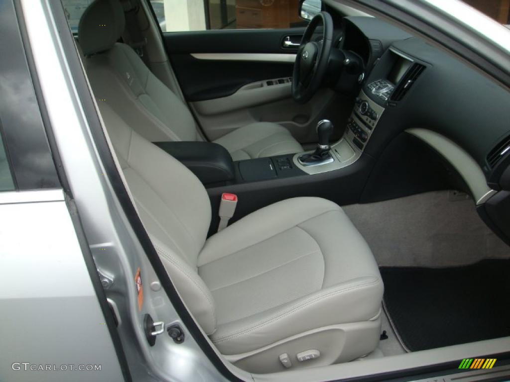 Stone Interior 2008 Infiniti G 35 Journey Sedan Photo #46998744
