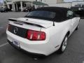 Performance White 2010 Ford Mustang GT Premium Convertible Exterior