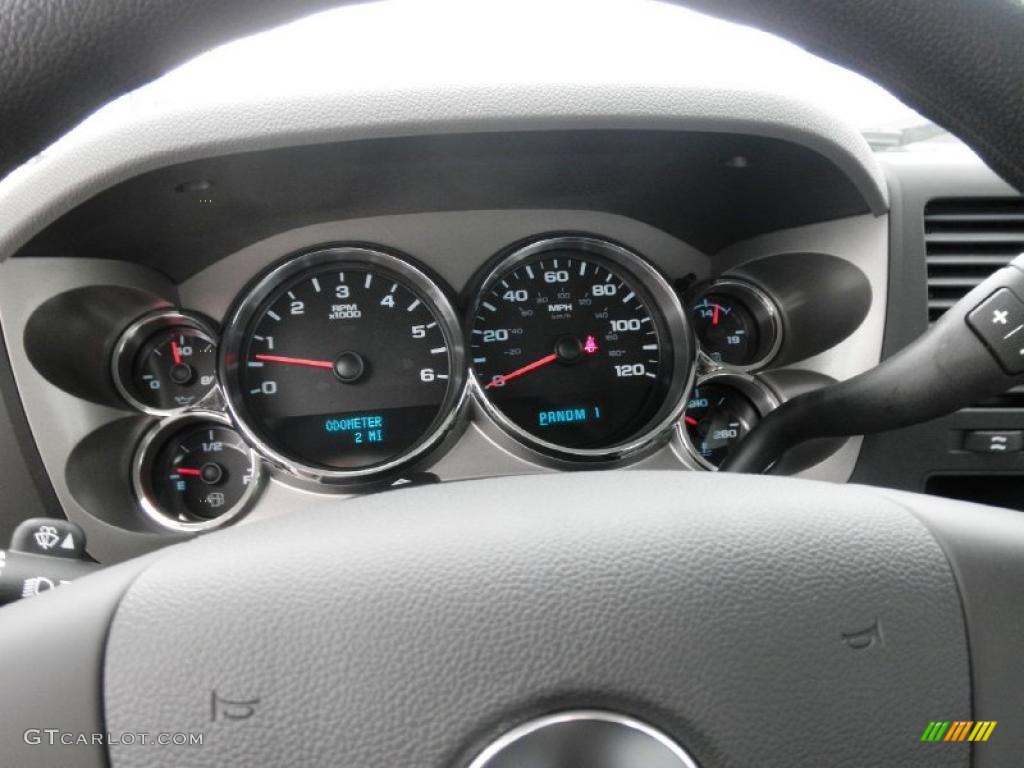 2011 GMC Sierra 3500HD Work Truck Regular Cab Chassis Gauges Photos