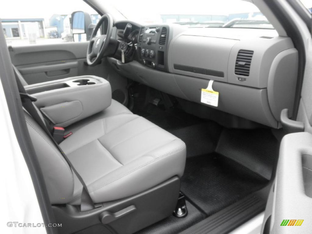 2011 GMC Sierra 3500HD Work Truck Regular Cab Chassis Interior Color Photos