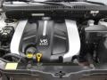 3.5 Liter DOHC 24-Valve V6 2003 Hyundai Santa Fe LX 4WD Engine