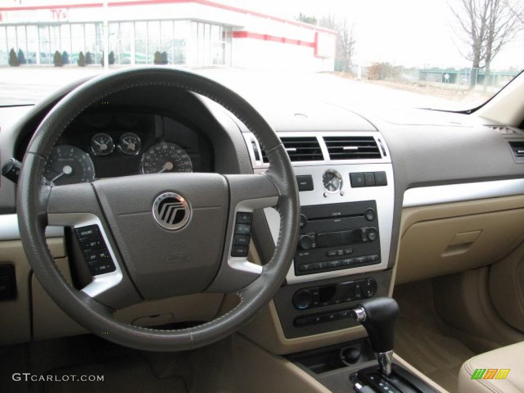 2006 Mercury Milan V6 Premier Camel Dashboard Photo #47000115
