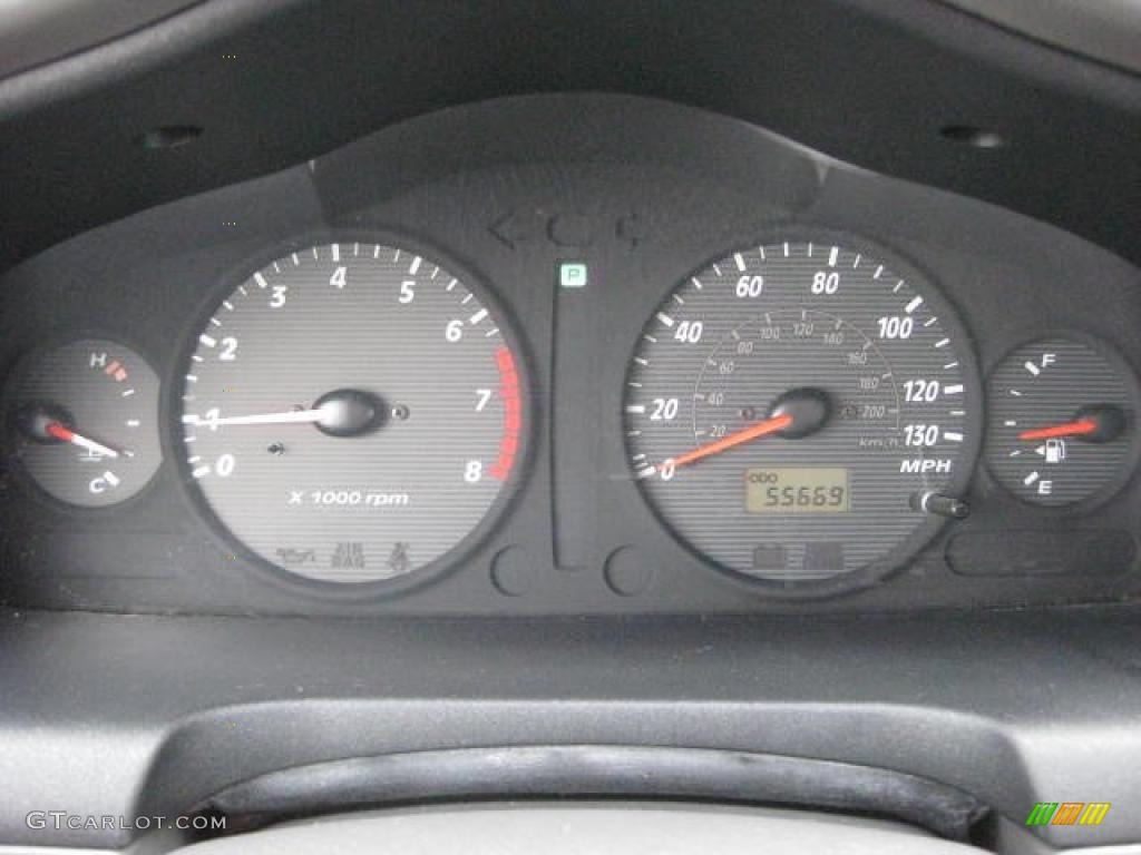 2003 Santa Fe LX 4WD - Pewter / Gray photo #30