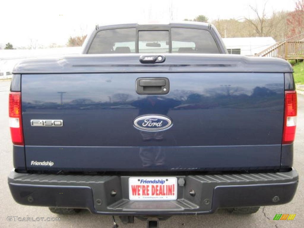 2004 F150 FX4 SuperCrew 4x4 - True Blue Metallic / Black photo #7