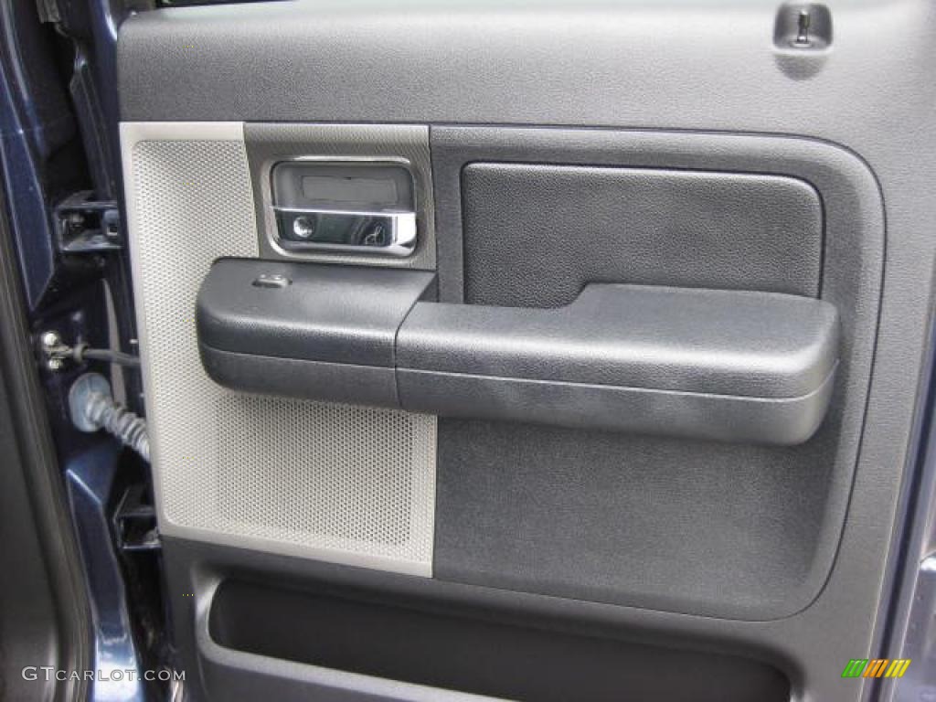 2004 F150 FX4 SuperCrew 4x4 - True Blue Metallic / Black photo #27