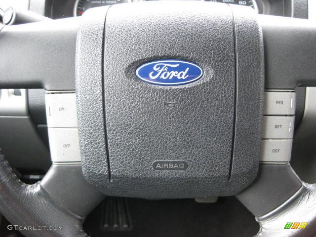 2004 F150 FX4 SuperCrew 4x4 - True Blue Metallic / Black photo #31