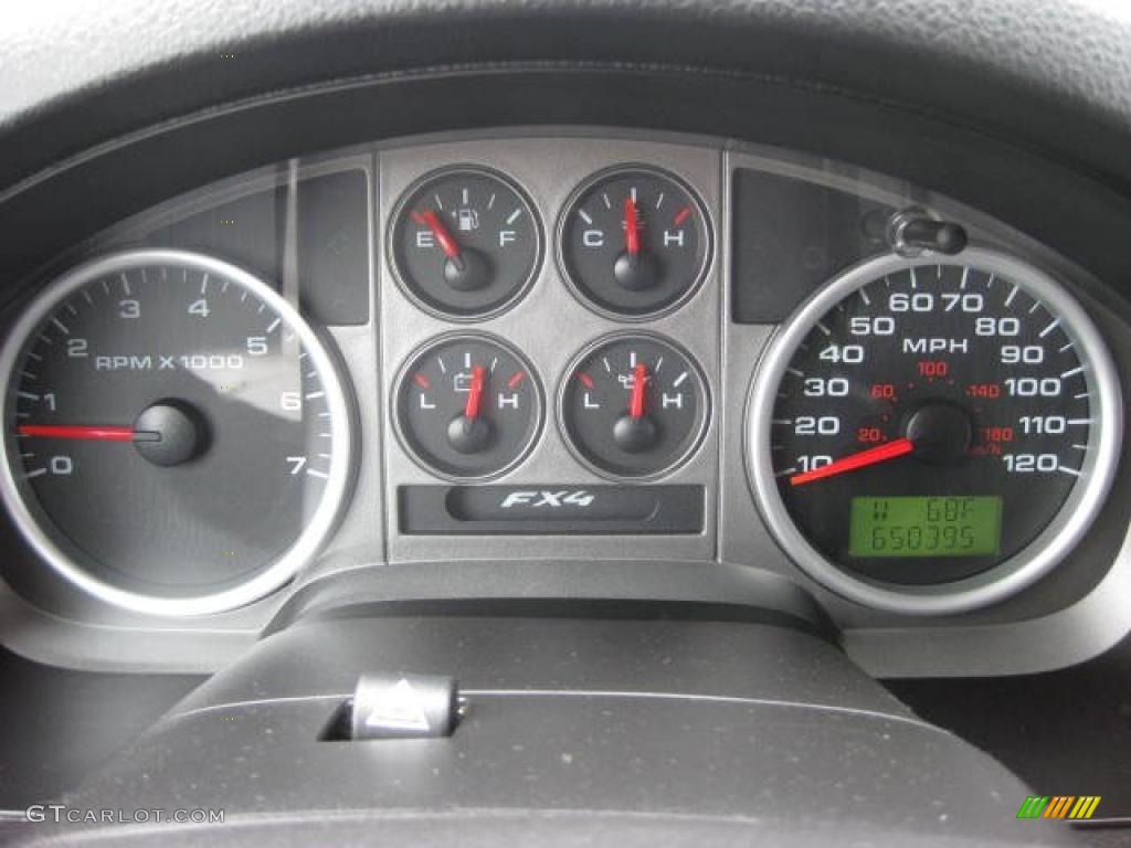 2004 F150 FX4 SuperCrew 4x4 - True Blue Metallic / Black photo #32