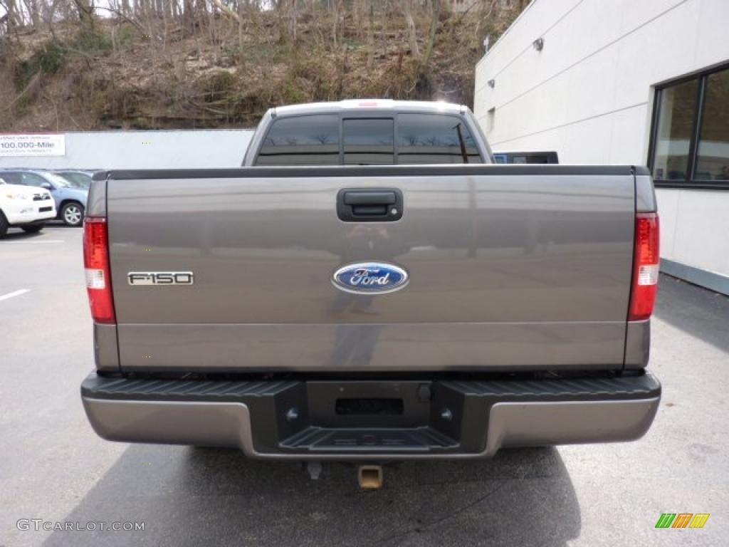 2006 F150 STX SuperCab 4x4 - Dark Shadow Grey Metallic / Medium/Dark Flint photo #3