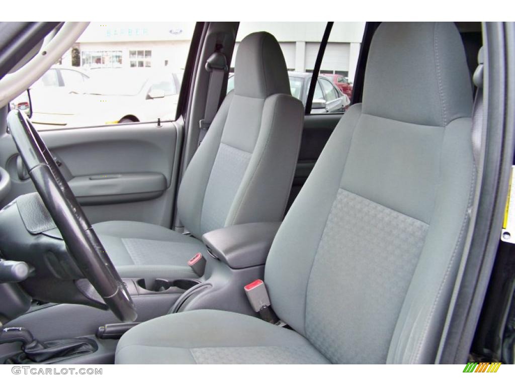 Medium Slate Gray Interior 2006 Jeep Liberty CRD Sport 4x4 Photo #47001432