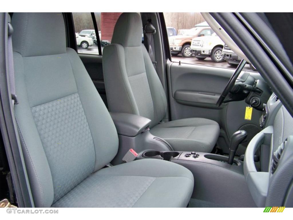 Medium Slate Gray Interior 2006 Jeep Liberty CRD Sport 4x4 Photo #47001522