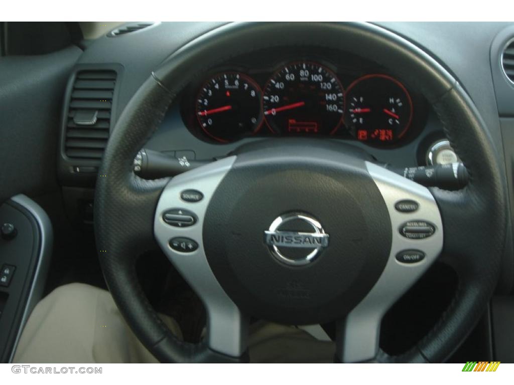 2008 Altima 2.5 S Coupe - Azure Blue Metallic / Charcoal photo #14
