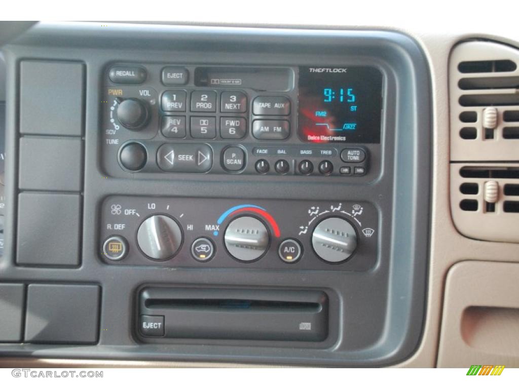 1999 Chevrolet Tahoe LT Controls Photo #47002047