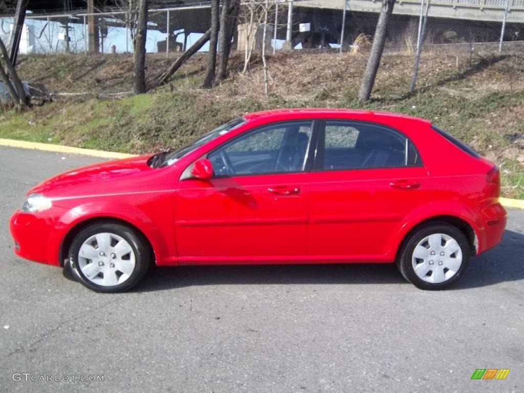 Super Red 2007 Suzuki Reno Standard Reno Model Exterior Photo #47002086