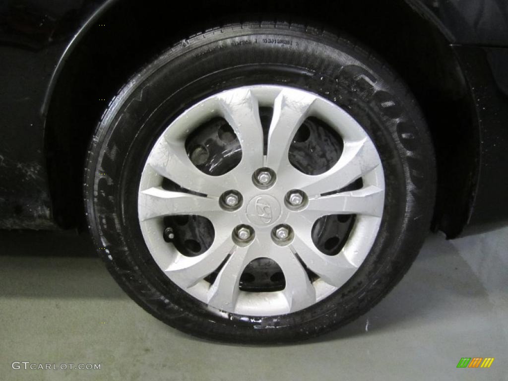 2010 Elantra GLS - Ebony Black / Beige photo #17