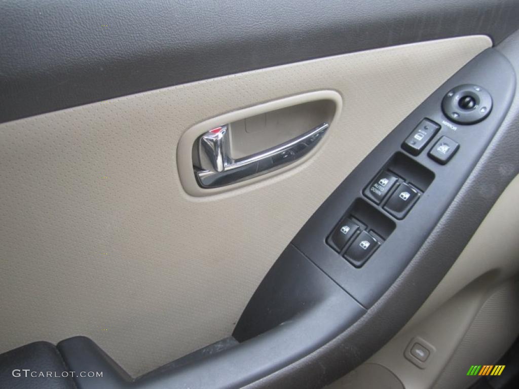 2010 Elantra GLS - Ebony Black / Beige photo #22