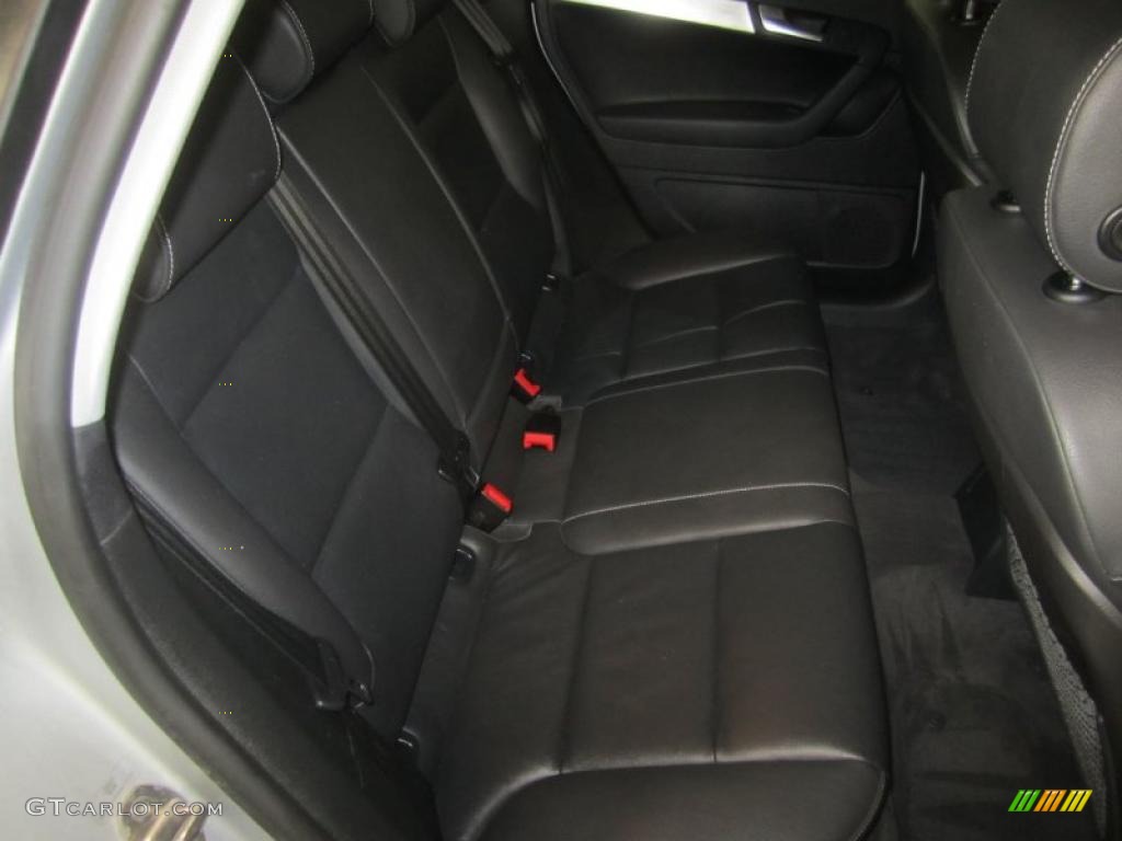 Black Interior 2008 Audi A3 3.2 quattro Photo #47003094