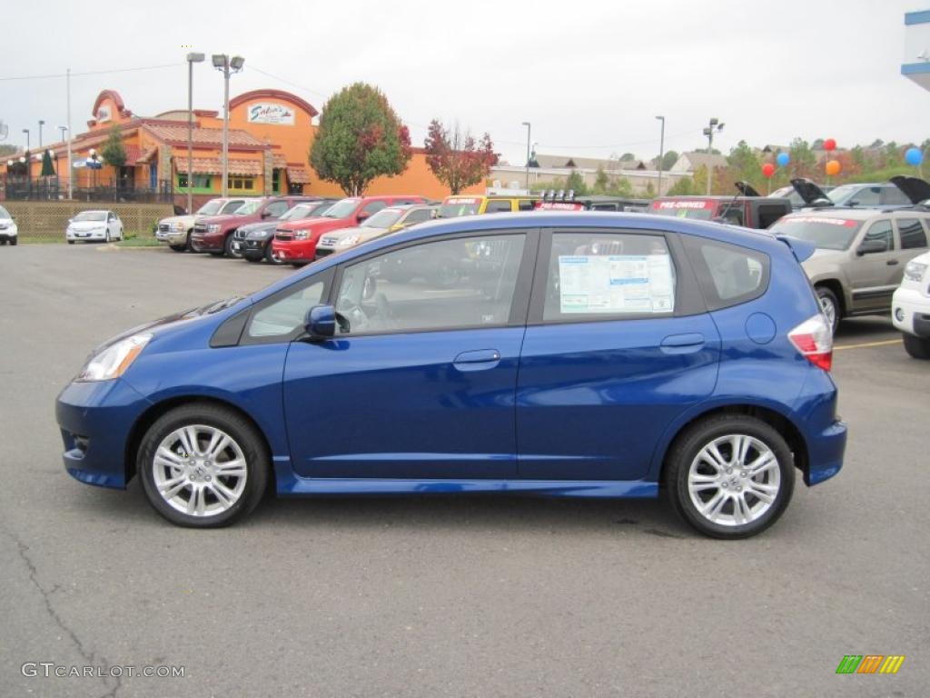 Vortex Blue Pearl 2011 Honda Fit Sport Exterior Photo #47003850
