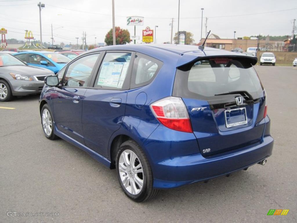 Vortex Blue Pearl 2011 Honda Fit Sport Exterior Photo #47003853