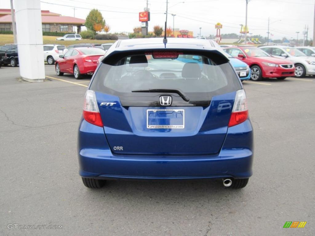 Vortex Blue Pearl 2011 Honda Fit Sport Exterior Photo #47003856
