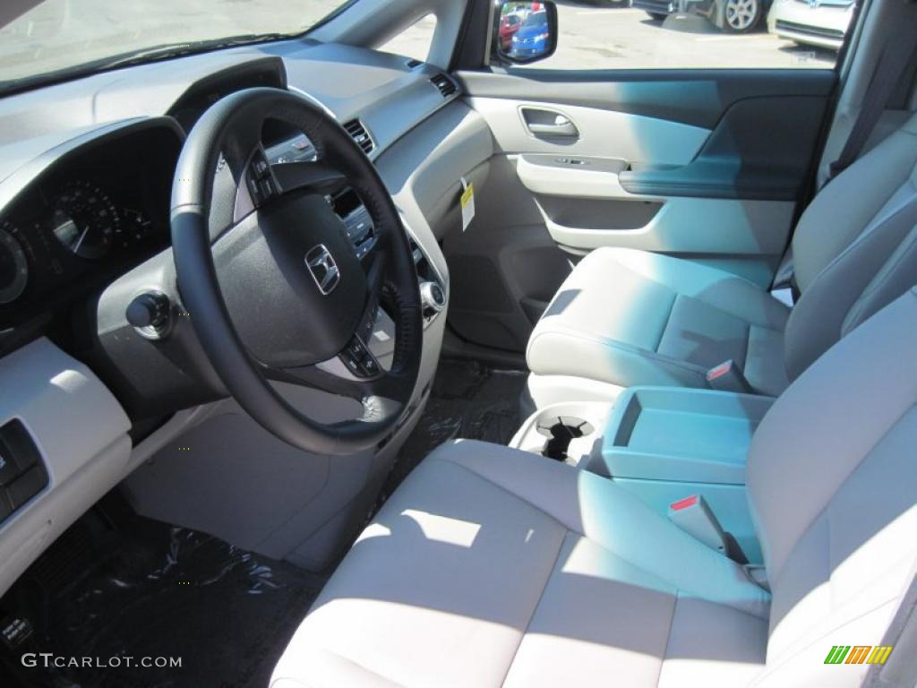 Gray Interior 2011 Honda Odyssey EX-L Photo #47004117