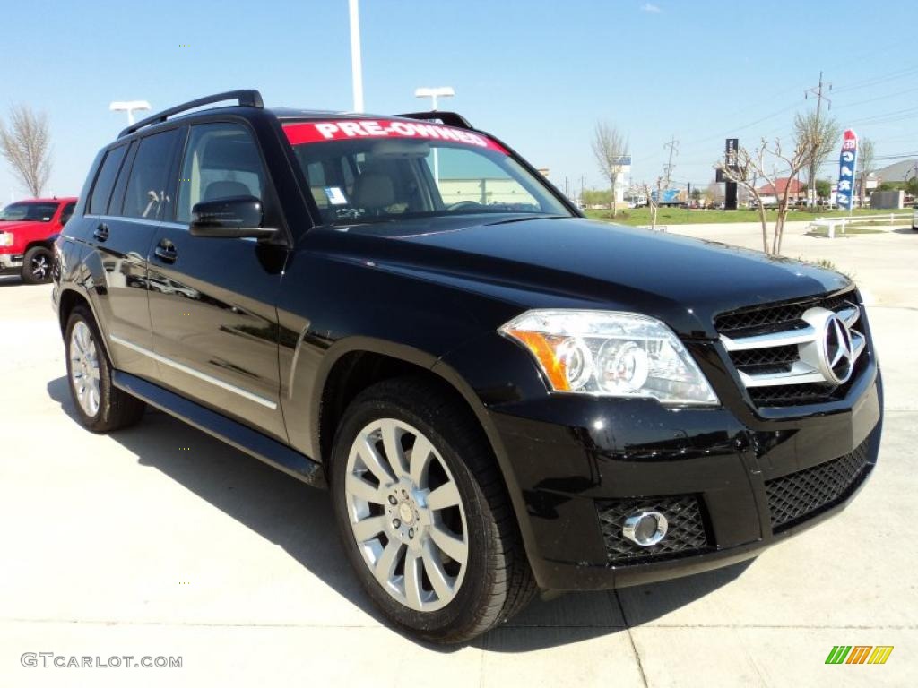 Black 2010 Mercedes-Benz GLK 350 4Matic Exterior Photo #47004303