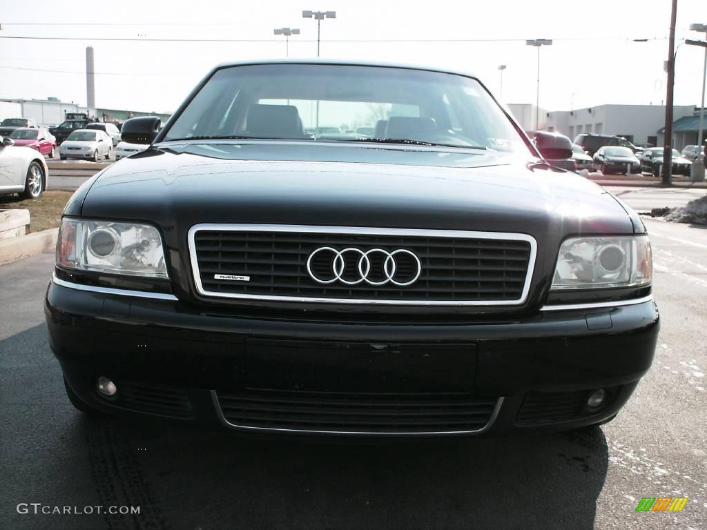 2000 A8 L 4.2 quattro - Brilliant Black / Ecru photo #1