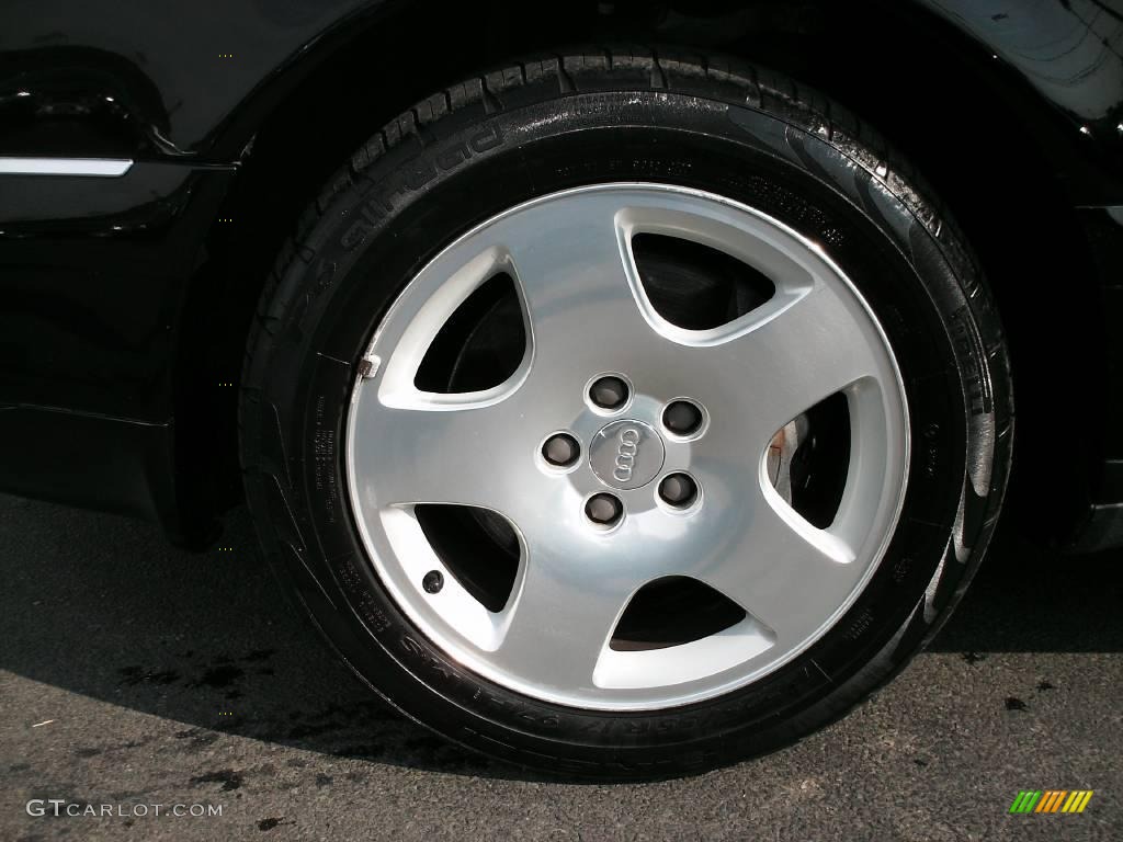 2000 A8 L 4.2 quattro - Brilliant Black / Ecru photo #7