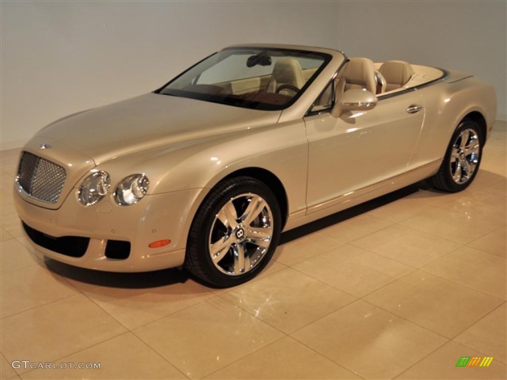 White Sand 2010 Bentley Continental GTC Standard Continental GTC Model Exterior Photo #47006100