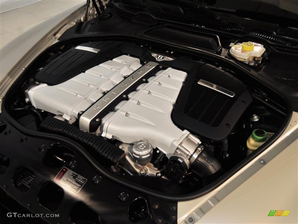 2010 Bentley Continental GTC Standard Continental GTC Model Engine Photos