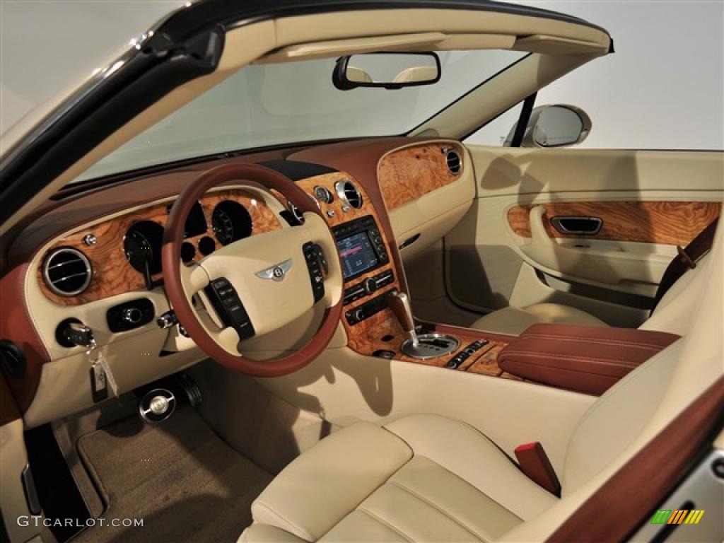 Linen/Cognac Interior 2010 Bentley Continental GTC Standard Continental GTC Model Photo #47006304