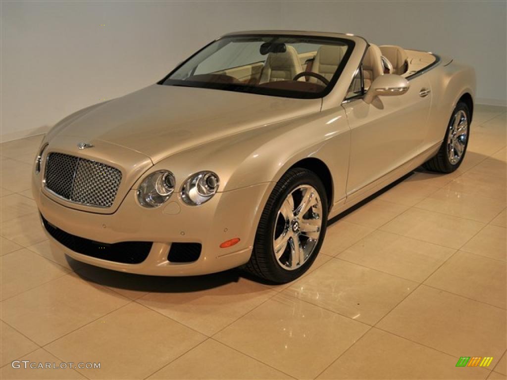 White Sand 2010 Bentley Continental GTC Standard Continental GTC Model Exterior Photo #47006364