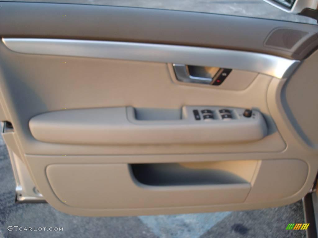 2007 A4 2.0T quattro Sedan - Light Silver Metallic / Platinum photo #13