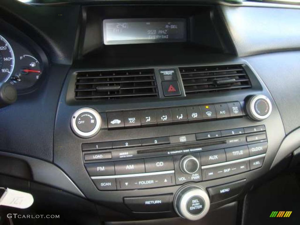 2008 Honda Accord LX-S Coupe Controls Photo #47006955