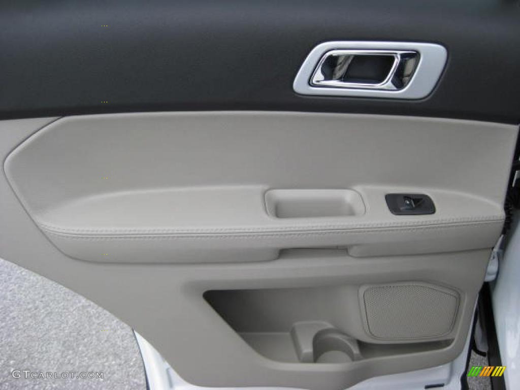 2011 Ford Explorer Limited 4WD Medium Light Stone Door Panel Photo #47007339
