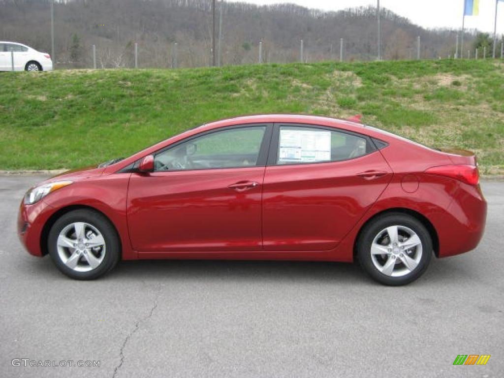 Chilipepper Red 2011 Hyundai Elantra GLS Exterior Photo #47007573