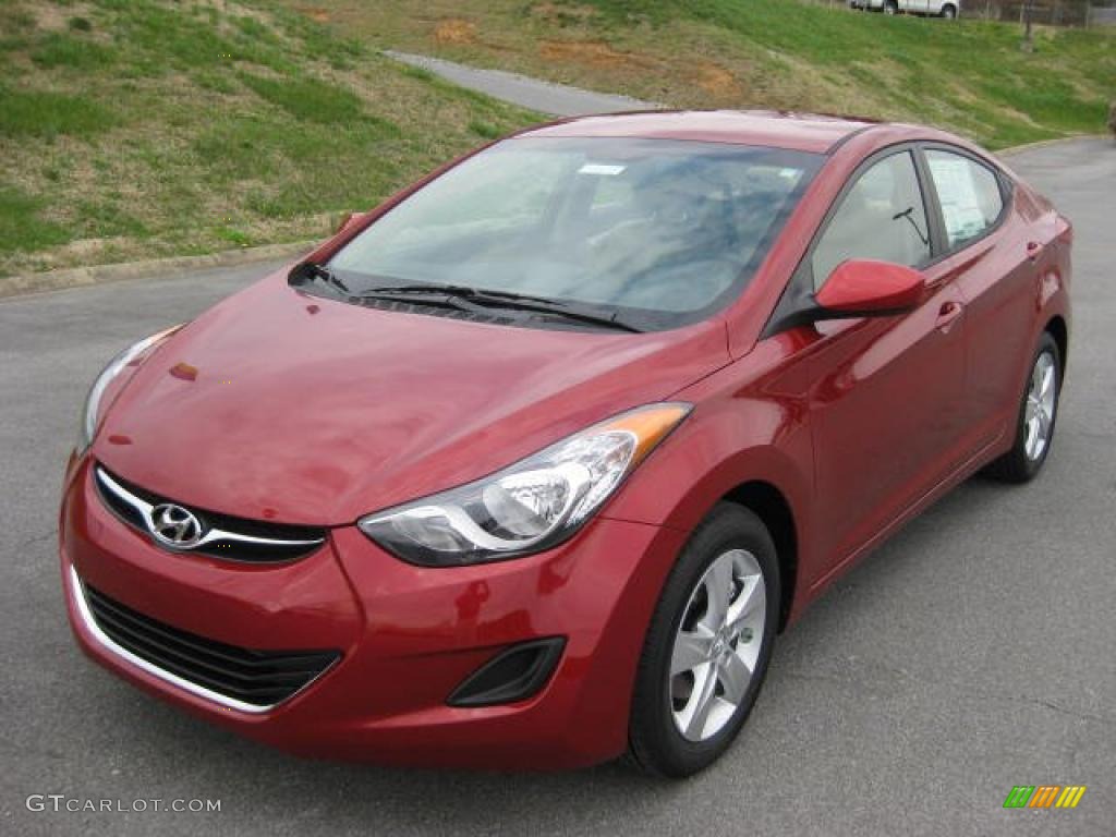 Chilipepper Red 2011 Hyundai Elantra GLS Exterior Photo #47007588