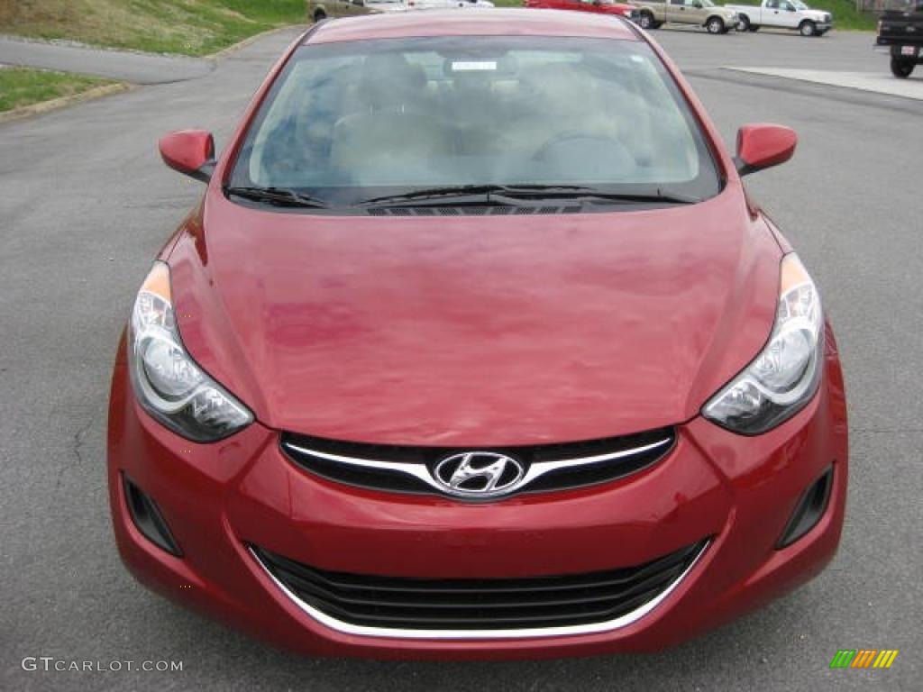Chilipepper Red 2011 Hyundai Elantra GLS Exterior Photo #47007615