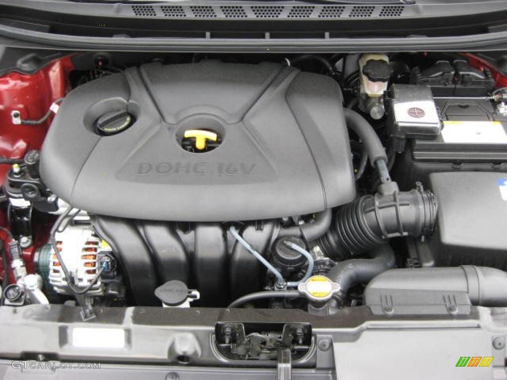 2011 Hyundai Elantra GLS 1.8 Liter DOHC 16-Valve D-CVVT 4 Cylinder Engine Photo #47007711