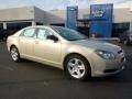 2011 Gold Mist Metallic Chevrolet Malibu LS  photo #1