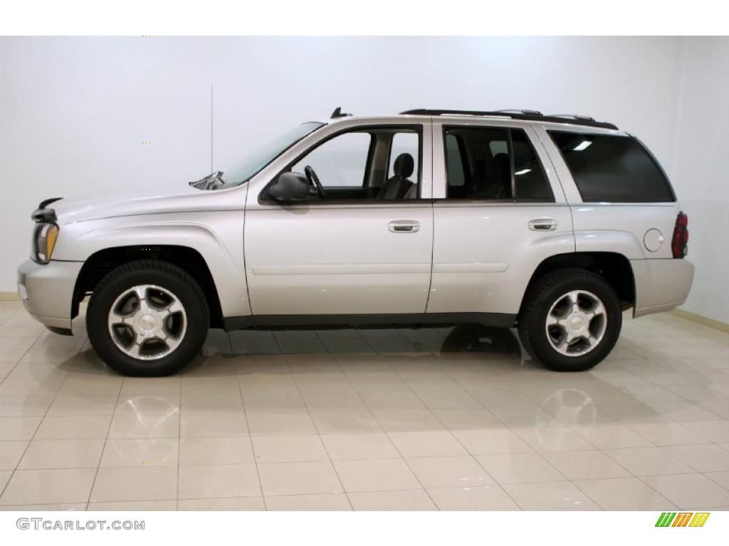 2008 TrailBlazer LT 4x4 - Silverstone Metallic / Ebony photo #4